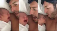 Buat Ayah Baru, Begini Cara Mudah Tenangkan Bayi Menangis
