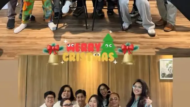 Potret Keluarga Artis Beda Agama Rayakan Natal