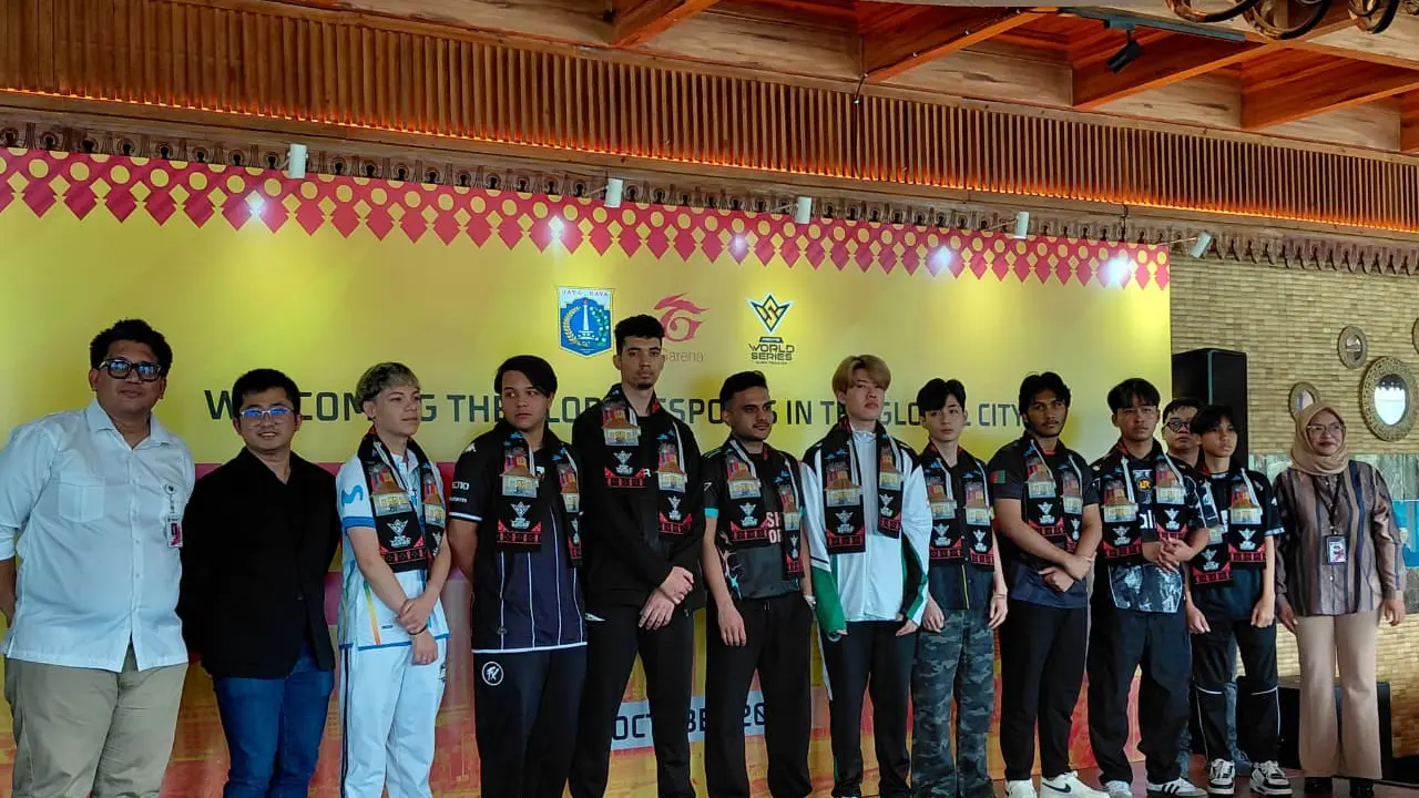 Sesi Foto saat Konferensi Pers FFWS Global Finals 2025, Senin (27/10/2025)