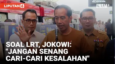 Jajal LRT Jabodetabek, Jokowi: Nyaman Alhamdulillah