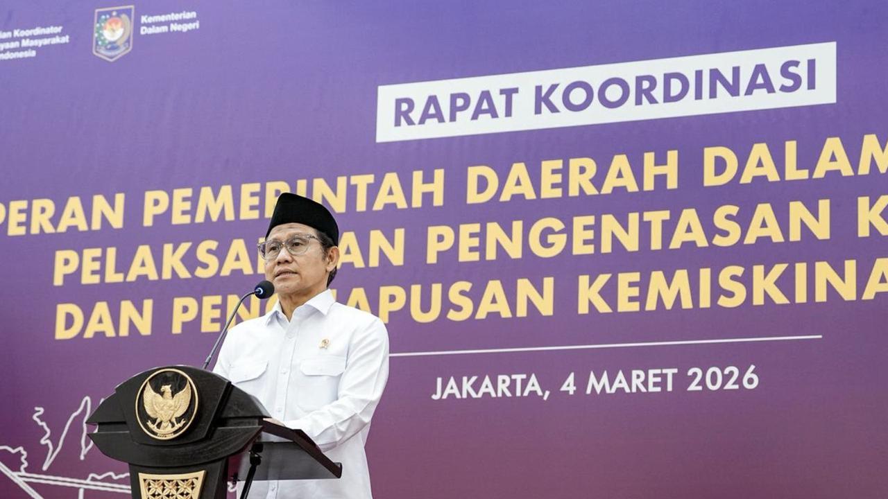 Targetkan Kemiskinan Ekstrem 0 Persen di 2026, Cak Imin Fokus Cegah Kelas Menengah Turun Kelas