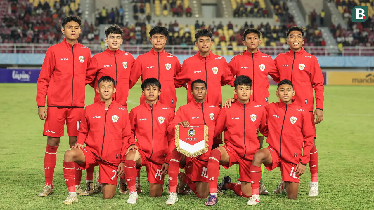 Timnas Indonesia U-16 vs Singapura: Grup A Piala AFF U-16 2024