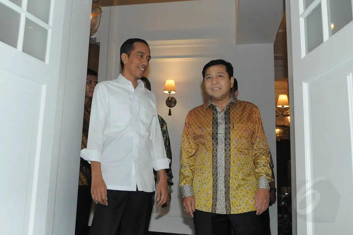 Jelang Dilantik, Jokowi Rapat Dengan Ketua MPR, DPR dan DPD