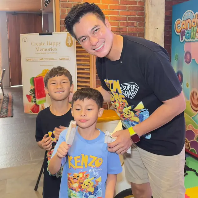 Baim dengan Dua Anaknya