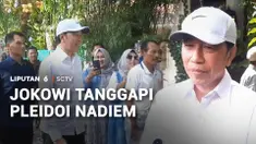 Presiden ketujuh Joko Widodo turut menyoroti nota pembelaan atau pleidoi yang dibacakan mantan Mendikbudristek, Nadiem Makarim, dalam sidang kasus dugaan korupsi pengadaan Chromebook. Jokowi menilai Nadiem merupakan sosok menteri yang berkinerja baik...