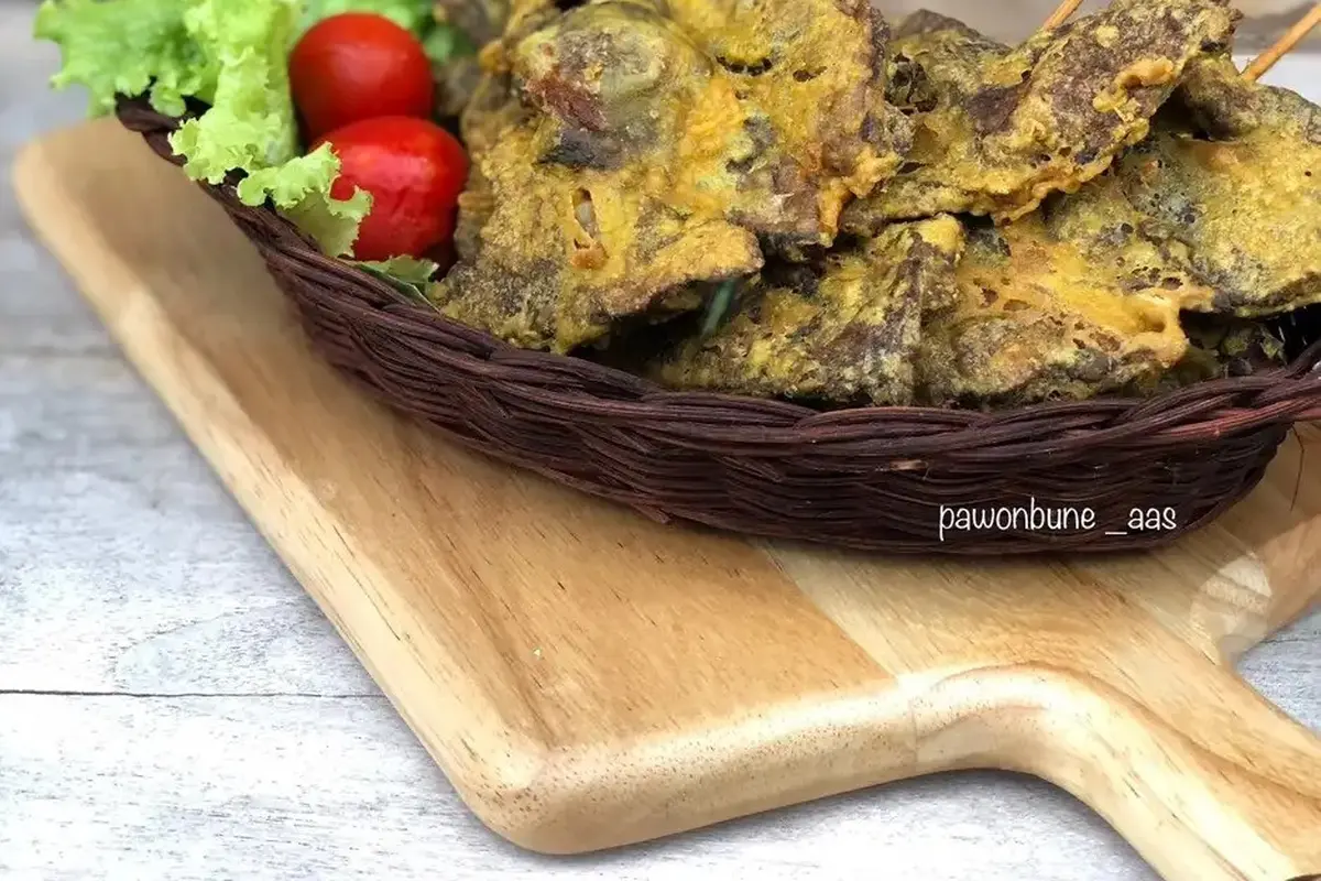 Paru sapi goreng