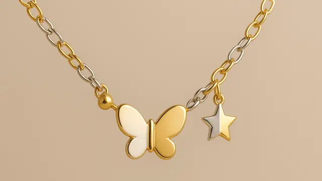 7 Model Kalung Emas Anak Perempuan 2 Gram yang Imut, Ringan dan Aman Dipakai Sehari-hari