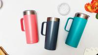 Ilustrasi Tumbler Stainless Steel Photo by zero promosi via pexels