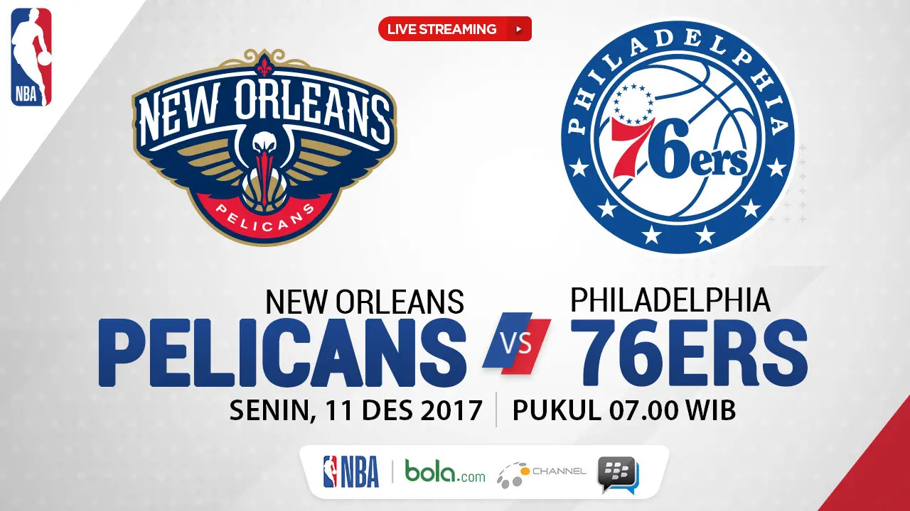 New Orleans Pelicans Vs Philadelphia 76ers
