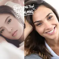 Kedua publik figur ini punya paras wajah yang sensual sekaligus elegan. (Sumber foto: ralineshah, gal_gadot/instagram)