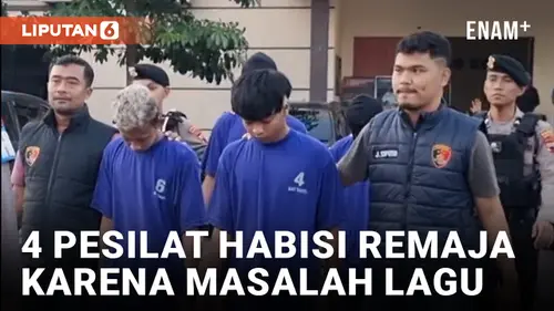 VIDEO: 4 Pesilat Habisi Remaja di Boyolali karena Lagu di Status Media Sosial