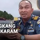 Kapal Tongkang Batu Bara Karam di Lautan