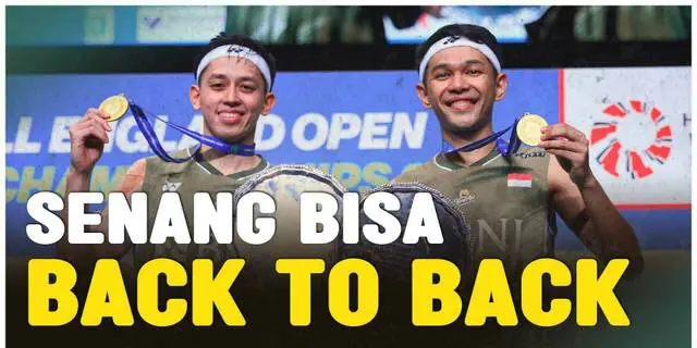 VIDEO: Fajar / Rian Senang Bisa Kembali Raih Gelar Juara Back to Back All England 2024