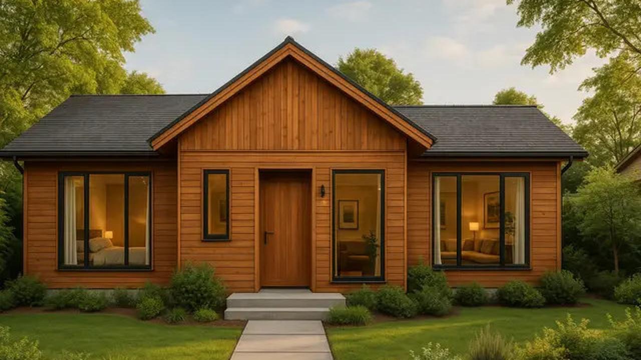 7 Model Rumah Sederhana Berdesain Mewah dengan 3 Kamar Tidur