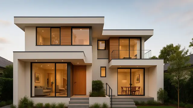 Model Rumah Minimalis Modern 2 Lantai yang Tren di Tahun 2025/Ilustrasi AI