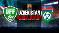 Prediksi Uzbekistan vs Korea Utara (Liputan6.com/Andri Wiranuari)