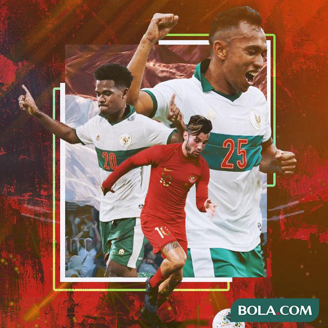 Timnas Indonesia - Stefano Lilipaly, Irfan Jaya, Ramai Rumakiek