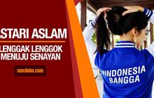 Lenggak-lenggok Astari Aslam Menuju Senayan