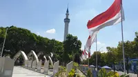 Sambut Hari Kemerdekaan, Masjid Al Akbar Gelar Upacara 17 Agustus