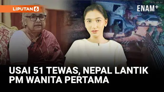 Nepal resmi menunjuk Sushila Karki sebagai perdana menteri interim pada Jumat (12/9) di tengah krisis politik dan kerusuhan yang melanda beberapa waktu lalu.