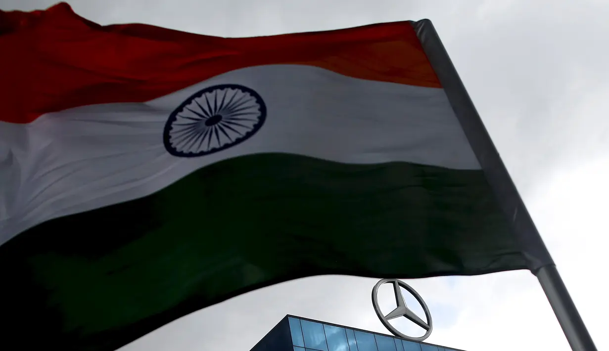Bendera India (REUTERS/Danish Siddiqui)