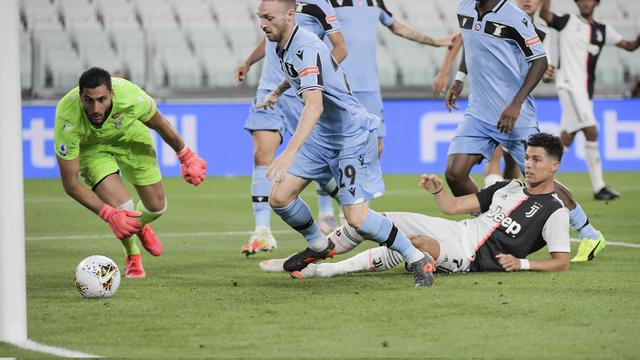 FOTO: Ronaldo Bawa Juventus Kalahkan Lazio di Allianz Stadium