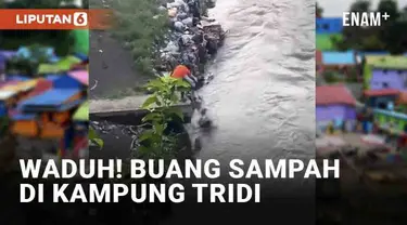 Aksi buang sampah sembarangan ke sungai viral dan tuai kecaman. Tindakan ini dinilai semakin mengecewakan lantaran terjadi di bantaran Kampung Tridi Malang. Kampung Tridi adalah kampung wisata yang terkenal karena warna-warni bangunannya.