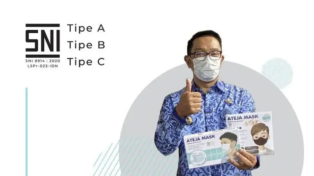 Ateja Mask, masker pertama memperoleh sertifikat SNI/dok. PT. ATEJA