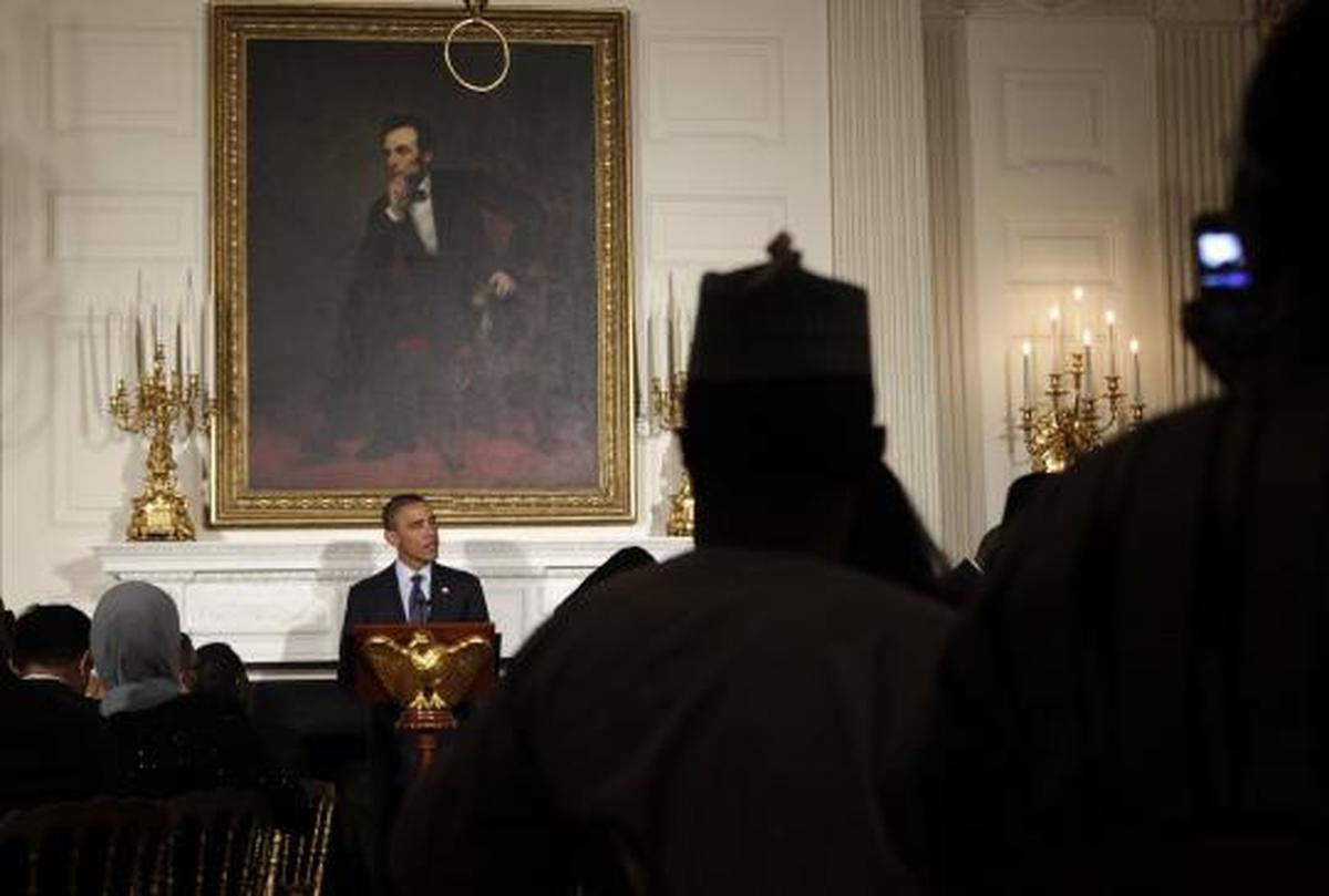 Buka bersama Presiden Barack Obama di Gedung Putih