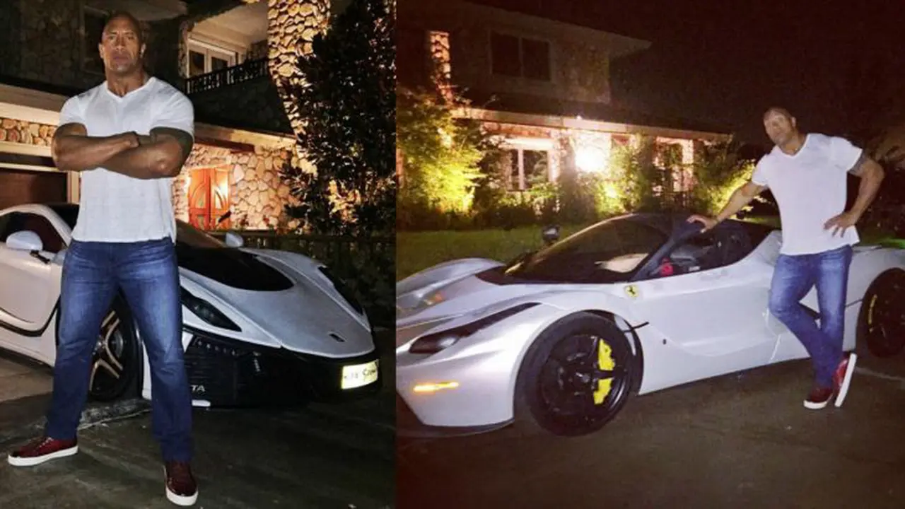Derita The Rock, Dapat Supercar Tapi Tidak Bisa Mengendarai
