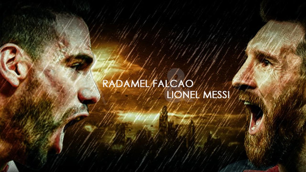 Infografis Kontribusi Falcao Kalahkan Messi banner