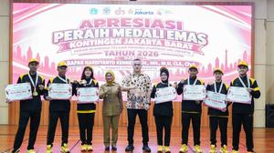 Jakbar Cetak Sejarah, Pertama Kali Juara Umum Popprov DKI Jakarta