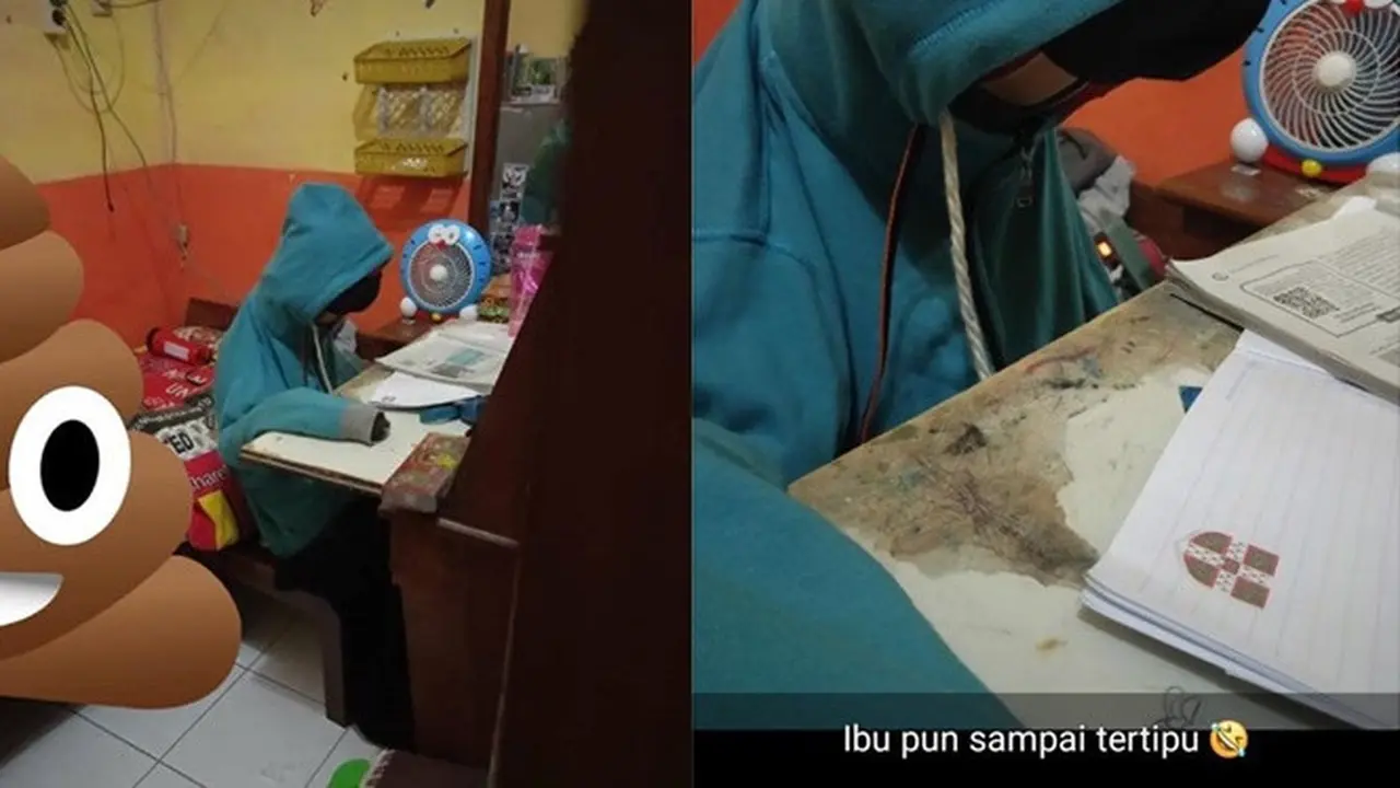 6 Momen Kocak Murid Sekolah Online Ini Bikin Geleng Kepala