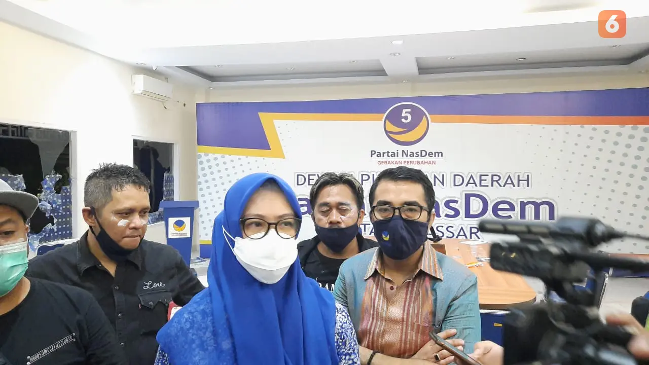 Ketua DPD Partai NasDem Makassar, Andi Rachmatika Dewi alias Cicu (Liputan6.com/Fauzan)