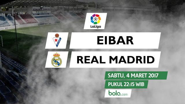 Eibar Vs Real Madrid