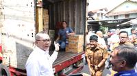 Ketua Satgas Pembentukan Koperasi Desa (Kopdes) Merah Putih Zulkifli Hasan (Zulhas) meninjau sistem operasional Kopdes Merah Putih Ceria Sembako di Cileunyi Wetan, Jawa Barat. (Dok. Istimewa)