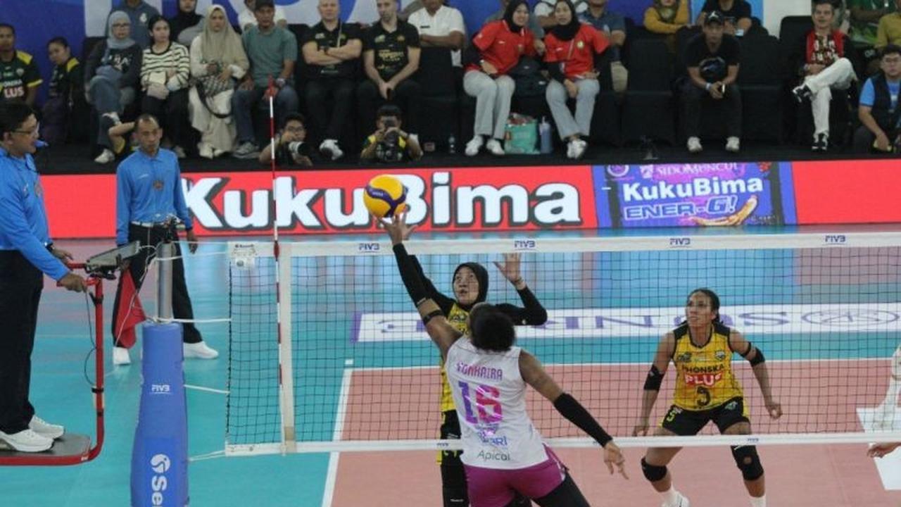 Gresik Phonska Terlalu Tangguh, Kunci Kemenangan Telak 3-0 atas Popsivo Polwan di Proliga 2026