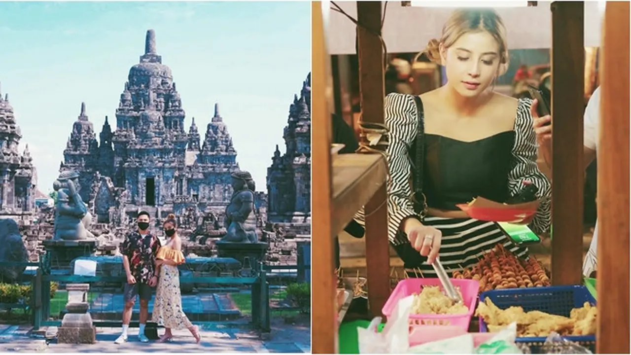 Gaya Liburan Awkarin di Jogja