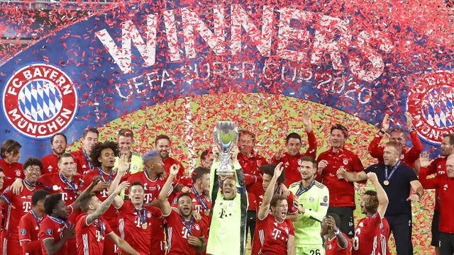 Taklukkan Sevilla, Bayern Munchen Juara Piala Super Eropa