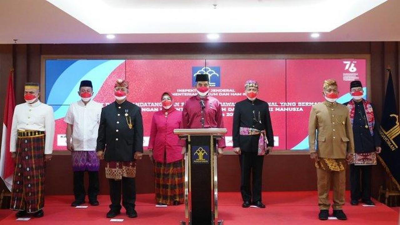 Irjen Kemenkumham membacakan Deklarasi Kemerdekaan Pengawasan Internal