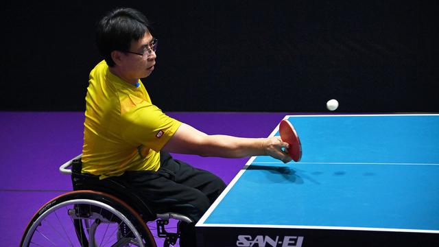 Foto: David Jacobs Masuk Unggulan Kedua, Komet Satu Grup dengan Unggulan Pertama di Cabor Para Tenis Meja Paralimpiade Tokyo 2020