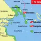 Peta Pulau Sangalaki di Kabupaten Berau, Kalimantan Timur. (Kaskus)