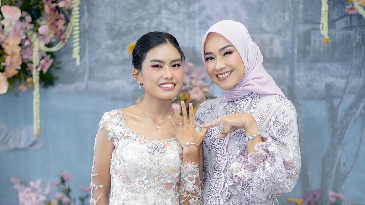 Model Kebaya yang Dipakai Namira Adjani Anak Sulung Alya Rohali saat Lamaran, Cantik dan Kalem