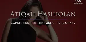 Bener engga sih orang capricon cenderung individualistis? Tanya yuk, sama Atiqah Hasiholan sebagai orang capricon.