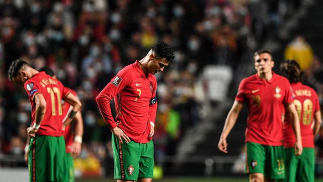 Foto: Tiket Dirampas Serbia, Portugal Harus Jalani Play Off untuk Lolos ke Putaran Final Piala Dunia 2022