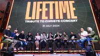 Jumpa pers Lifetime Tribute To Chrisye Concert, Rabu (24/7) di Jakarta. (dok. istimewa)
&nbsp;