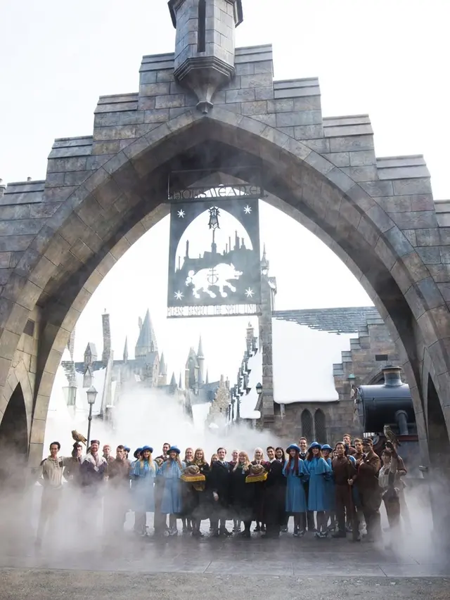 The Wizarding World of Harry Potter di Universal Studios Japan. Dok.  Universal Studios Japan