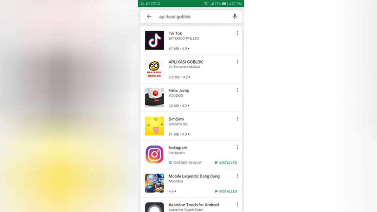 Aplikasi TikTok
