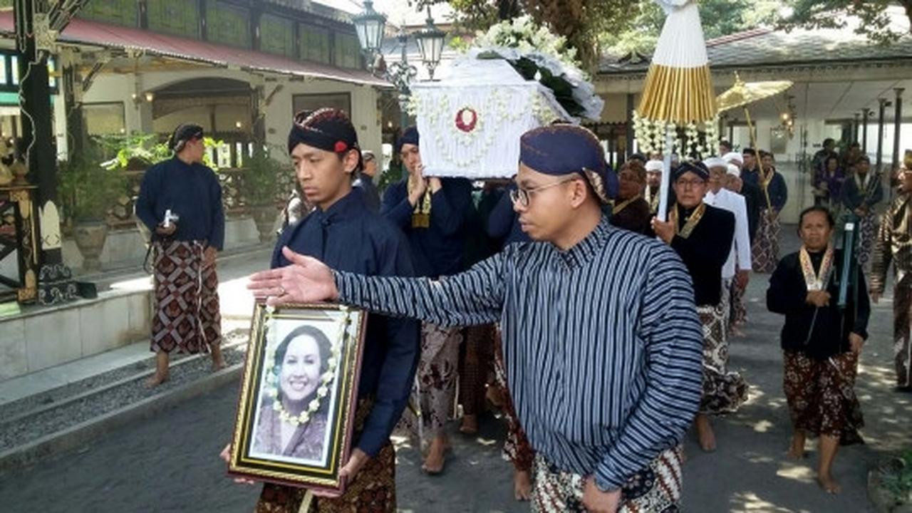 Suasana persemayaman jenazah istri Sri Sultan HB IX di Keraton Yogya