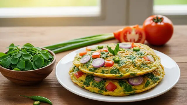 Resep Telur Dadar Daun Kelor